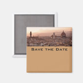 Sla de datum Toscane op Magneet (Voorkant / Achterkant)