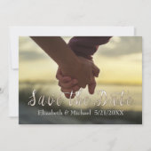 Sla de datum-trouwkaart op Save The Date (Voorkant)