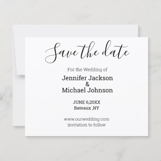 sla de datum van de kalligrafie de fotokaart van d (Achterkant)