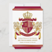 Sla de datum van de Wapenmunt van het Rode Gold-le Kaart (Voorkant)