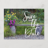 Sla de datum van gezinshereniging op het plattelan briefkaart (Voorkant)