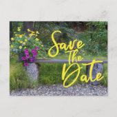 Sla de datum van gezinshereniging op het plattelan briefkaart (Voorkant)