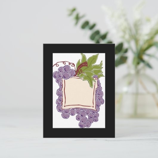 Sla de datum van het waslabel op de trouwkaart aankondigingskaart (Staand voorkant)