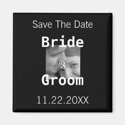 Sla de datum van uw fotomagneet op magneet (Voorkant)