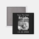 Sla de datum van uw fotomagneet op - magneet (Voorkant / Achterkant)