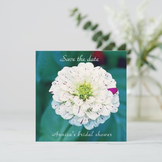 Sla de datum vast Kaart op (Staand voorkant)