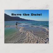 Sla de datum verjaardagsfeestje elke leeftijd, fot aankondigingskaart (Voorkant)