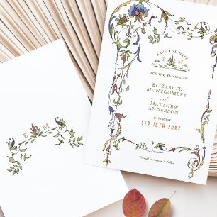 Sla de datum  Victoriaans Belle Epoque op Kaart