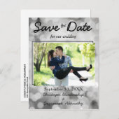  Sla de datum waarop de aangepaste foto is geplaat Aankondigingskaart (Voorkant / Achterkant)