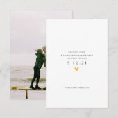 Sla de Datum waarop het huwelijk is gesloten op de (Voorkant / Achterkant)