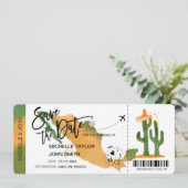 Sla de datum waarop Mexico aan boord gaat op Kaart (Staand voorkant)