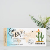 Sla de datum waarop Mexico aan boord gaat op Kaart (Staand voorkant)