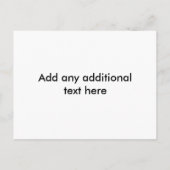 Sla de datum Western Bruiloft Briefkaart (Achterkant)