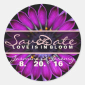 Sla de datum Wildflower Stickers (Voorkant)