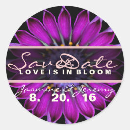 Sla de datum Wildflower Stickers