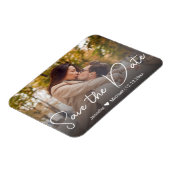 sla de datum witte handschrift foto van het handsc magneet (Linkerzijde)