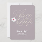 Sla de datumcursief op save the date (Voorkant)