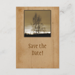 Sla de datumfamilie Reunion op Save The Date