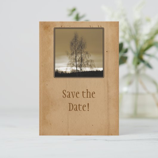 Sla de datumfamilie Reunion op Save The Date (Staand voorkant)