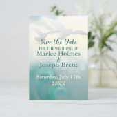 Sla de Datumkaart Ocean Meulls op Save The Date (Staand voorkant)