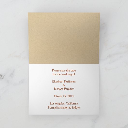 sla de datumkaart op aankondiging (Binnen)