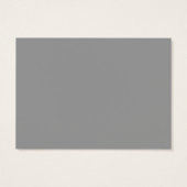 Sla de Datumkaart op met een monogram Visitekaartje (Achterkant)