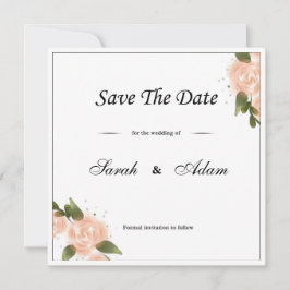 Sla de datumkaart op save the date