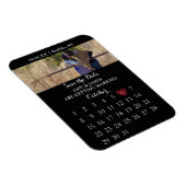 Sla de datummagneet op - fotokalender (verticaal) magneet (Rechterzijde)