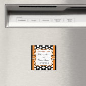 Sla de datummagneet op - Polka Dot Magneet (Insitu (Vaatwasser))