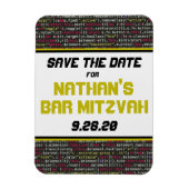 Sla de Datummagneet op voor de Coder's Party Suite Magneet (Verticaal)