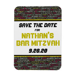 Sla de Datummagneet op voor de Coder's Party Suite Magneet