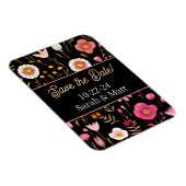 Sla de datummagneet roze op magneet (Rechterzijde)