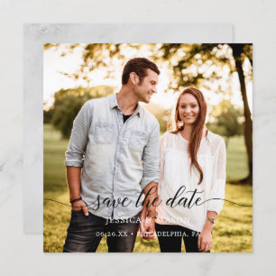 Sla de datums op met de fotokaart kaart