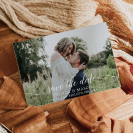 Sla de datums op met de fotokaart kaart