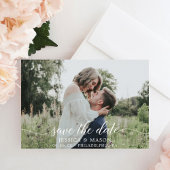 Sla de datums op met de fotokaart kaart