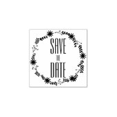 Sla de datumstempel op - Rustic Rubberstempel (Afrduk)