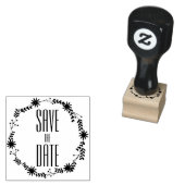 Sla de datumstempel op - Rustic Rubberstempel (Gestempeld)