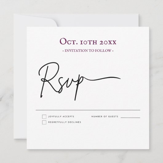 Sla de Floral Pink foto van de bruiloft op Kaart (Achterkant)