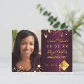 Sla de foto van 2023 van de promotiepartij Date op Save The Date (Staand voorkant)