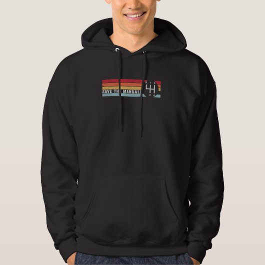 Sla de Handleidingen 4 Snelheid Handmatige transmi Hoodie (Voorkant)