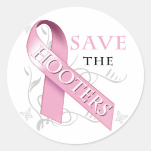 Sla de Hooters (lint).png Ronde Sticker