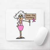 Sla de Hooters op! Muismat (Met muis)