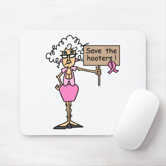 Sla de Hooters op! Muismat (Met muis)