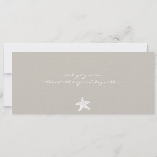 Sla de instapkaart datum op save the date (Achterkant)