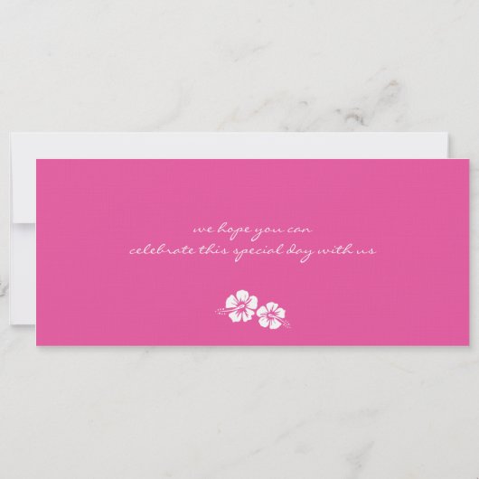 Sla de instapkaart datum op save the date (Achterkant)