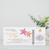 Sla de instapkaart datum op save the date (Staand voorkant)