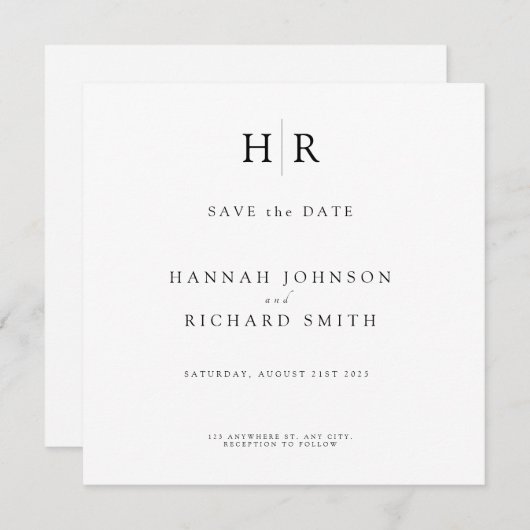 Sla de Kaart Datum  op (Voorkant / Achterkant)