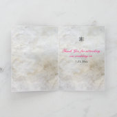 Sla-de-kaarten - Gekielde Keltisch-Gaelische knoop Bedankkaart (Binnen)