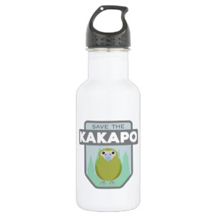 Sla de Kakapo-fles op Waterfles