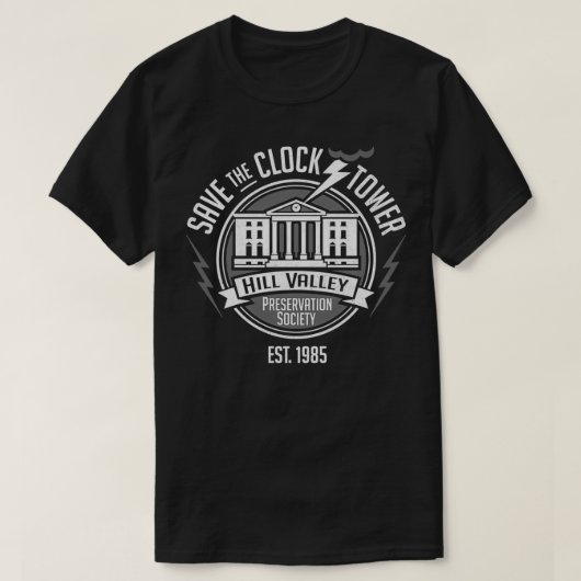 Sla de klokkentoren op t-shirt (Design voorkant)